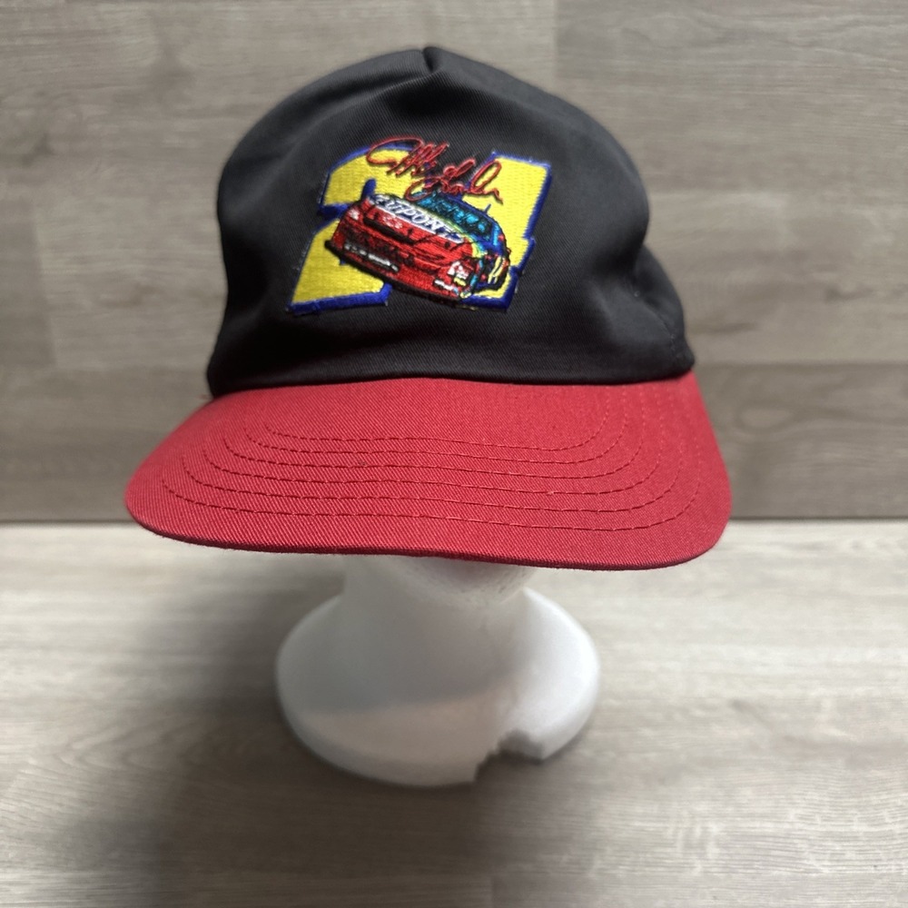 Vintage Jeff Gordon #24 Dupont SnapBack Hat Made In USA‎ OSFM Very Nice